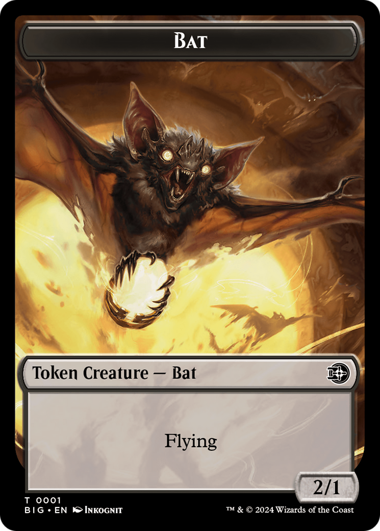 Bat // Plot Double-Sided Token [Outlaws of Thunder Junction: The Big Score Tokens] | Good Games Morley
