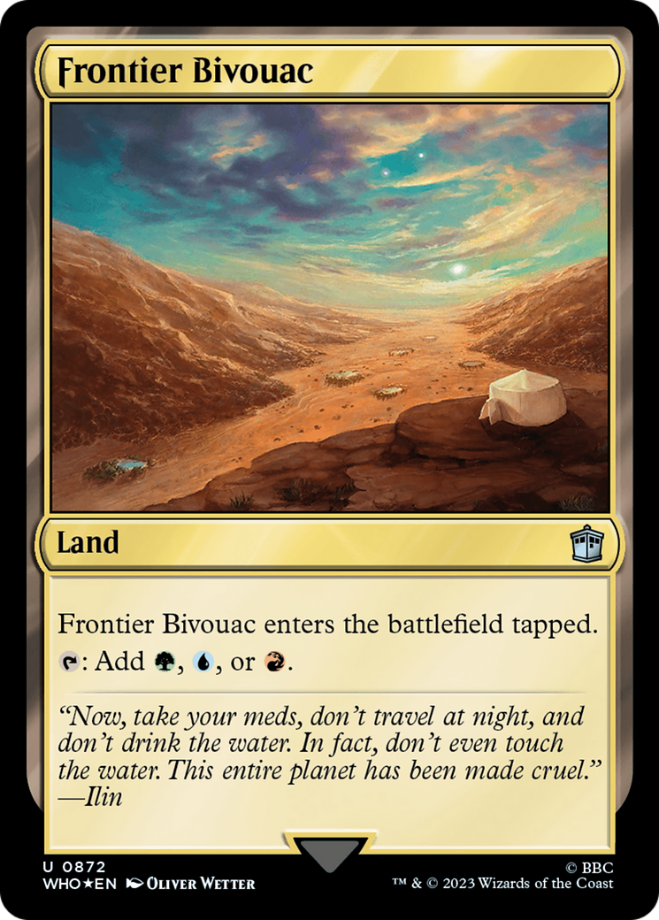 Frontier Bivouac (Surge Foil) [Doctor Who] | Good Games Morley