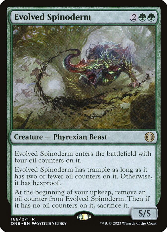 Evolved Spinoderm 166 (Phyrexia: All Will Be One)  | Good Games Morley