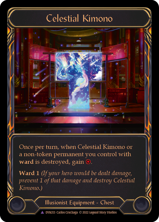 Celestial Kimono (Marvel) [DYN213] (Dynasty)  Cold Foil | Good Games Morley