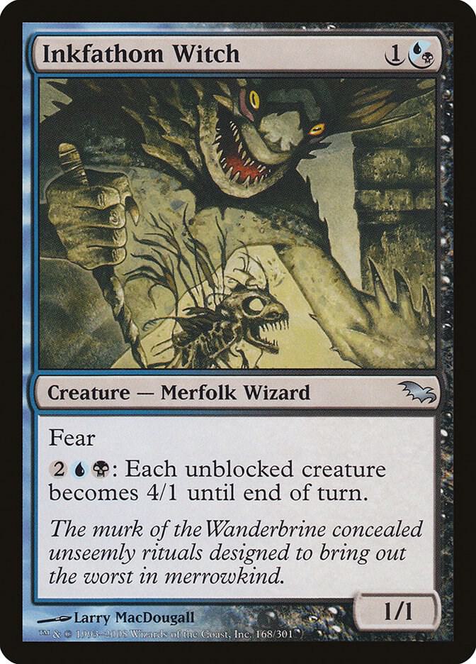 Inkfathom Witch 168/301 (Shadowmoor)  | Good Games Morley