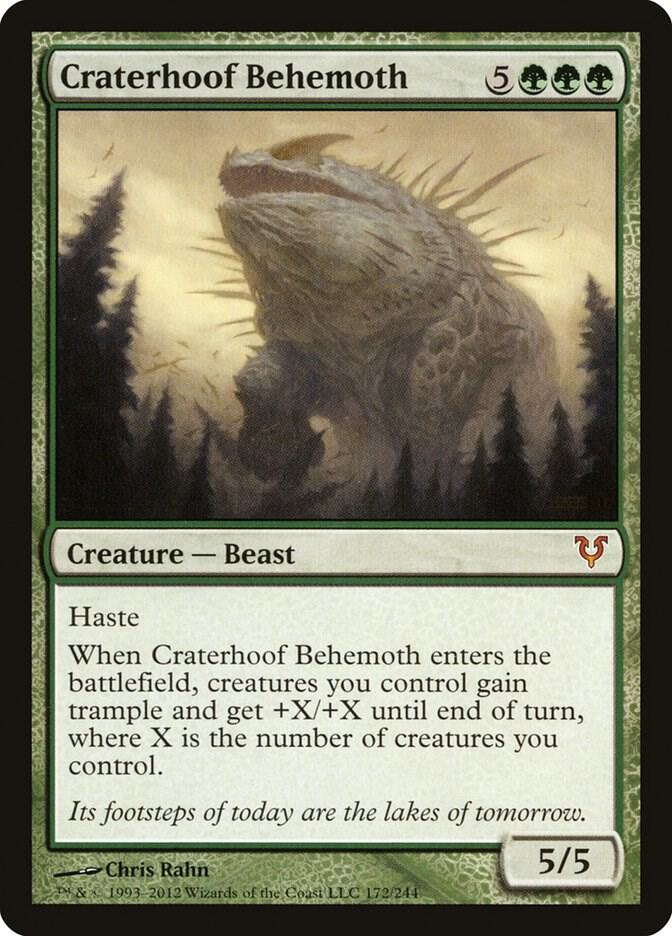 Craterhoof Behemoth 172/244 (Avacyn Restored)  | Good Games Morley