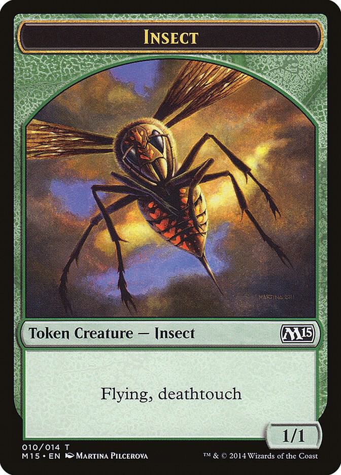 Insect Token 10/14 (Magic 2015 (M15))  | Good Games Morley
