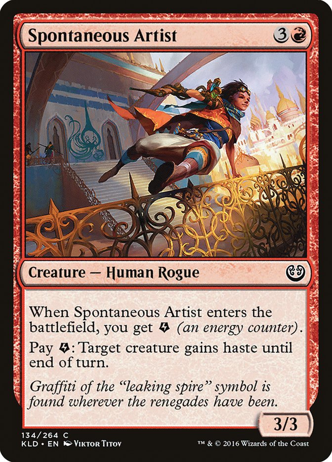 Spontaneous Artist [Kaladesh] | Good Games Morley