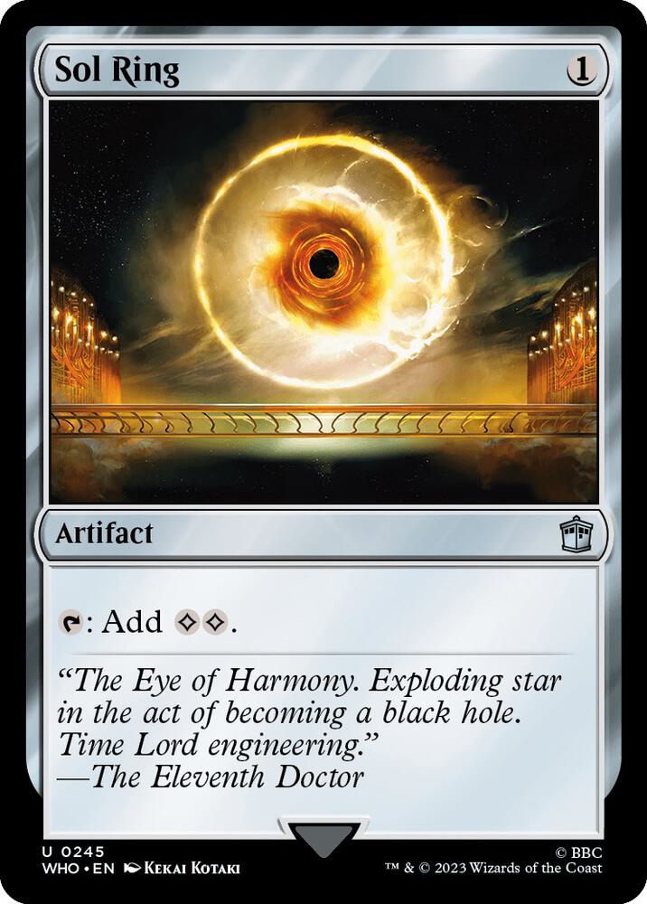 Sol Ring 245 (Universes Beyond: Doctor Who)  | Good Games Morley