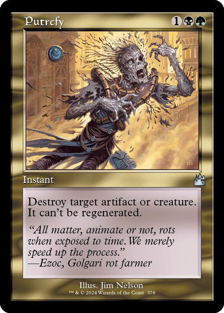 Putrefy 378/291 (Ravnica Remastered)  - Retro Foil | Good Games Morley
