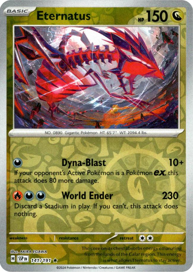 Eternatus (141/191) [Scarlet & Violet: Surging Sparks] | Good Games Morley