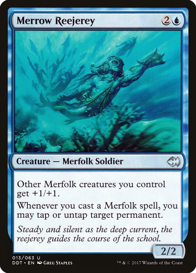 Merrow Reejerey 13/63 (Duel Decks: Merfolk vs. Goblins)  | Good Games Morley