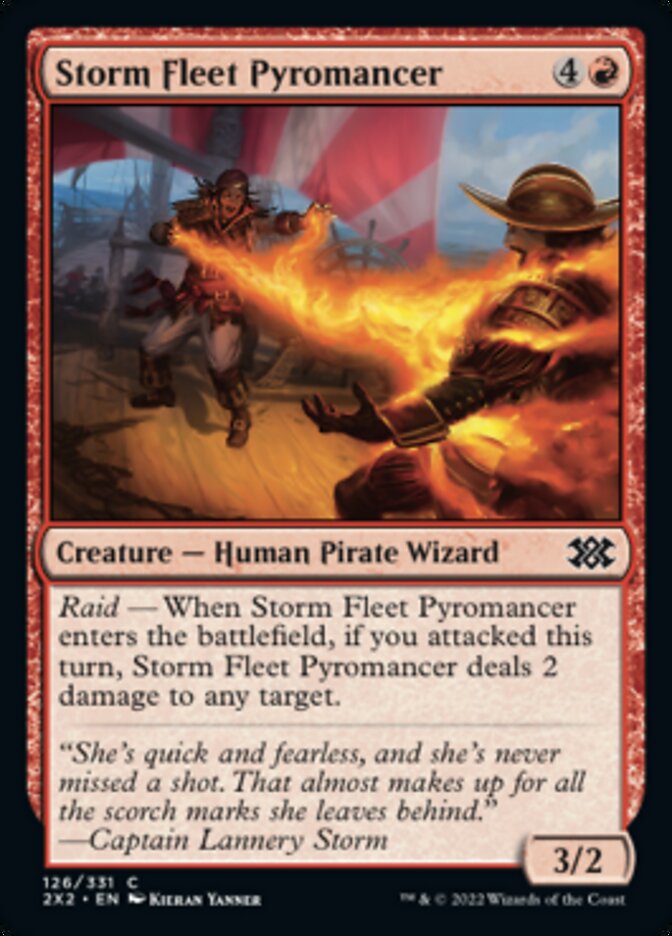 Storm Fleet Pyromancer [Double Masters 2022] | Good Games Morley