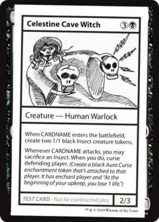 Celestine Cave Witch (2021 Edition) [Mystery Booster Playtest Cards] | Good Games Morley