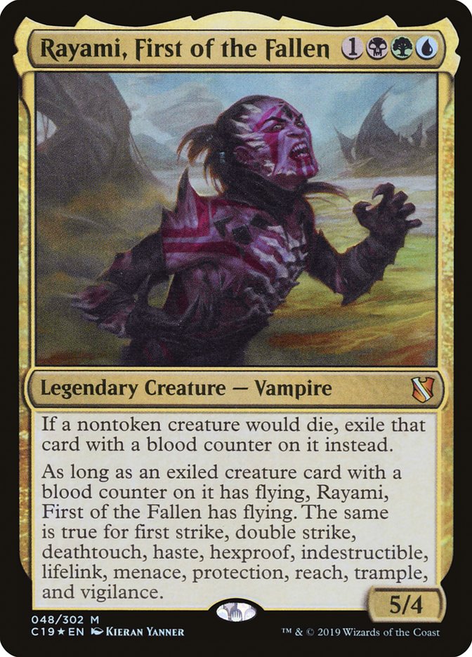 Rayami, First of the Fallen 48/302 (Commander 2019)  - Foil | Good Games Morley