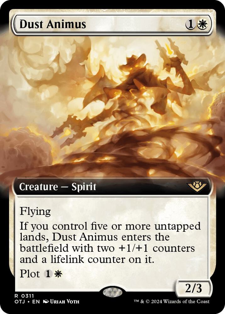 Dust Animus 311/286 (Outlaws of Thunder Junction)  - Extended Art Foil | Good Games Morley
