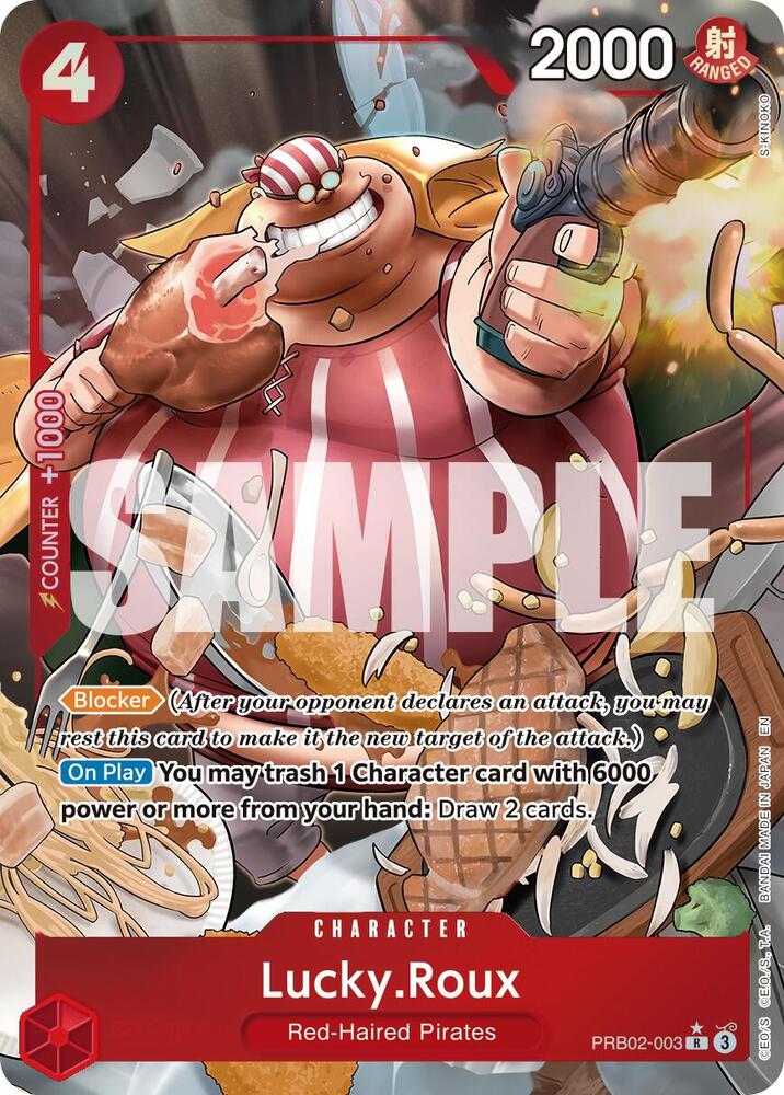 Lucky.Roux PRB02-003 (Premium Booster -The Best- Vol. 2)  - Alternate Art Foil | Good Games Morley