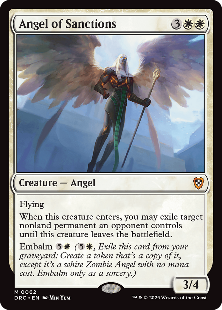 Angel of Sanctions [Aetherdrift Commander] | Good Games Morley