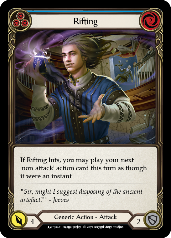 Rifting (Blue) [ARC196-C] (Arcane Rising)  1st Edition Normal | Good Games Morley