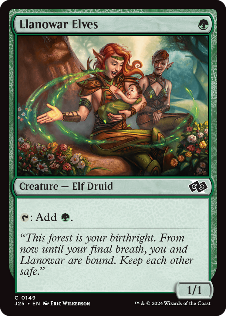 Llanowar Elves [Foundations Jumpstart] | Good Games Morley