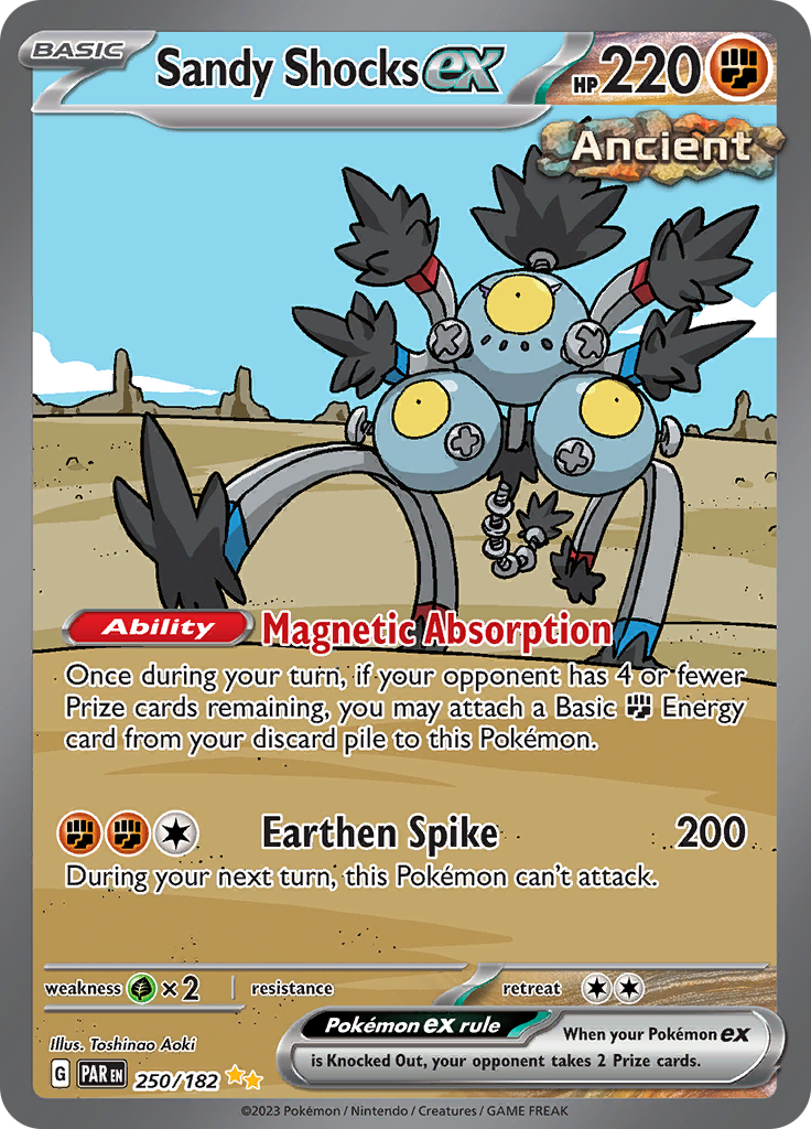 Sandy Shocks ex (250/182) [Scarlet & Violet: Paradox Rift] | Good Games Morley