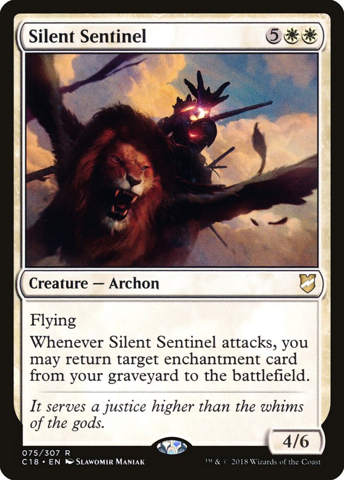 Silent Sentinel 75/307 (Commander 2018)  | Good Games Morley