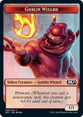 Goblin Wizard // Griffin Double-Sided Token [Core Set 2021 Tokens] | Good Games Morley