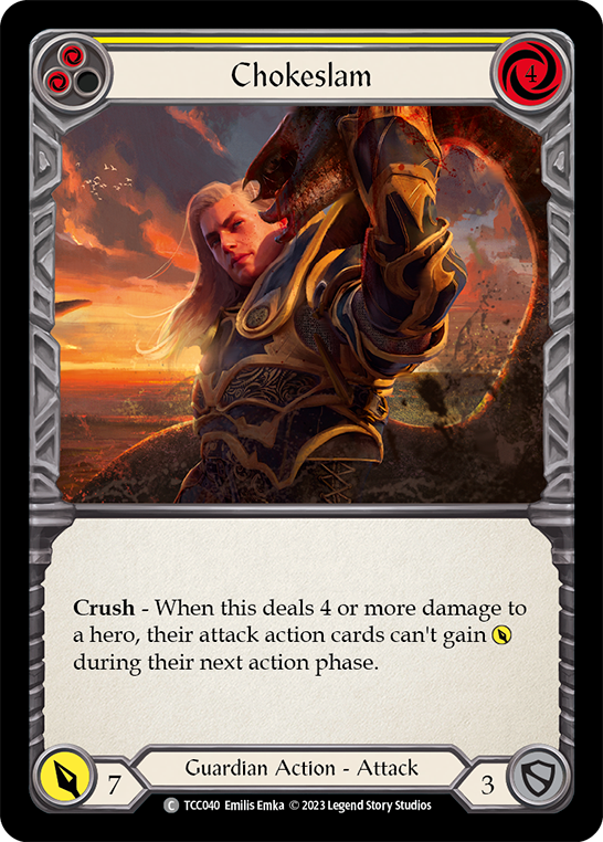 Chokeslam (Yellow) [TCC040] (Round the Table: TCC x LSS) | Good Games Morley