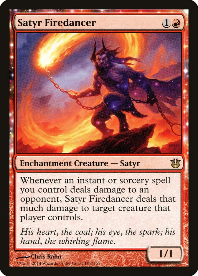 Satyr Firedancer 108/165 (Born of the Gods)  | Good Games Morley