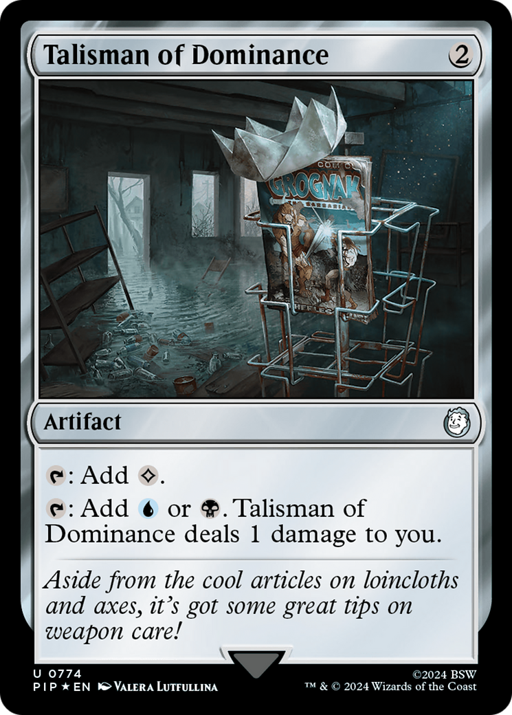 Talisman of Dominance (Surge Foil) [Fallout] | Good Games Morley
