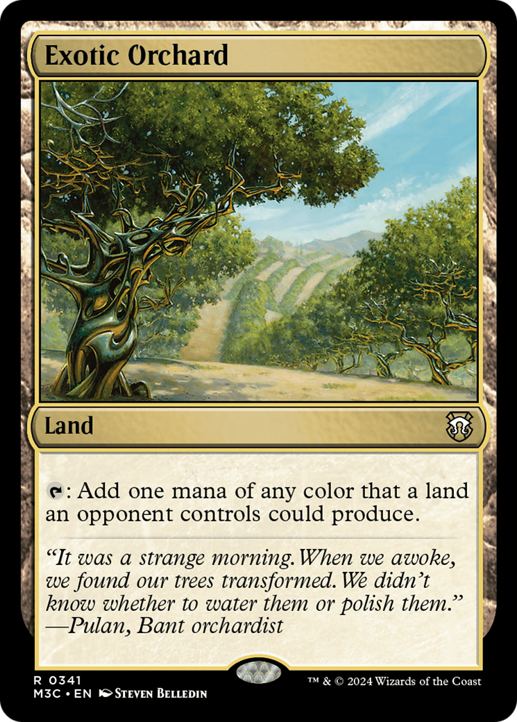 Exotic Orchard (Ripple Foil) [Modern Horizons 3 Commander] | Good Games Morley