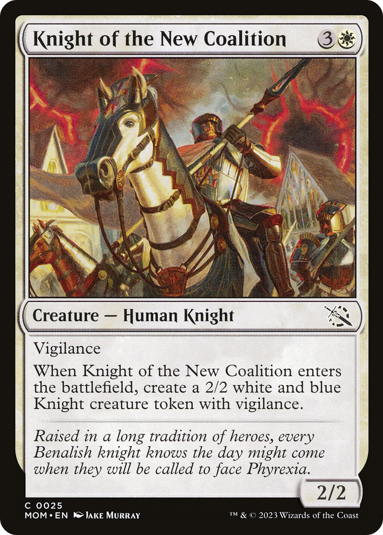 Knight of the New Coalition [March of the Machine] | Good Games Morley