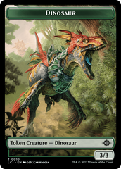 Map // Dinosaur (0010) Double-Sided Token [The Lost Caverns of Ixalan Tokens] | Good Games Morley