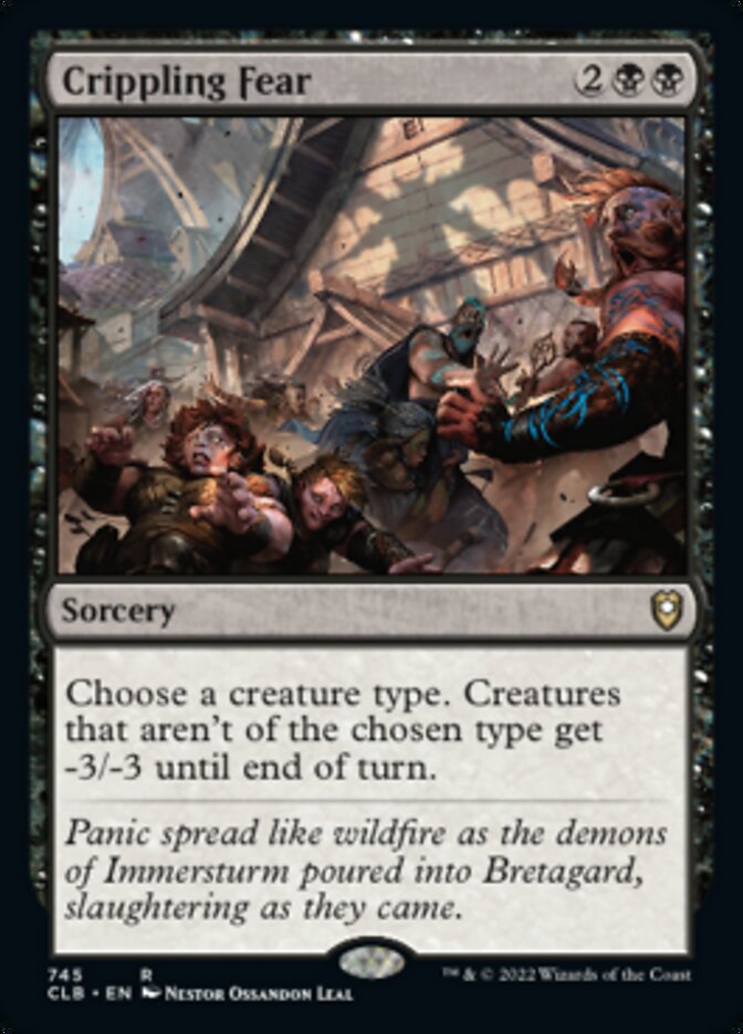 Crippling Fear [Commander Legends: Battle for Baldur's Gate] | Good Games Morley