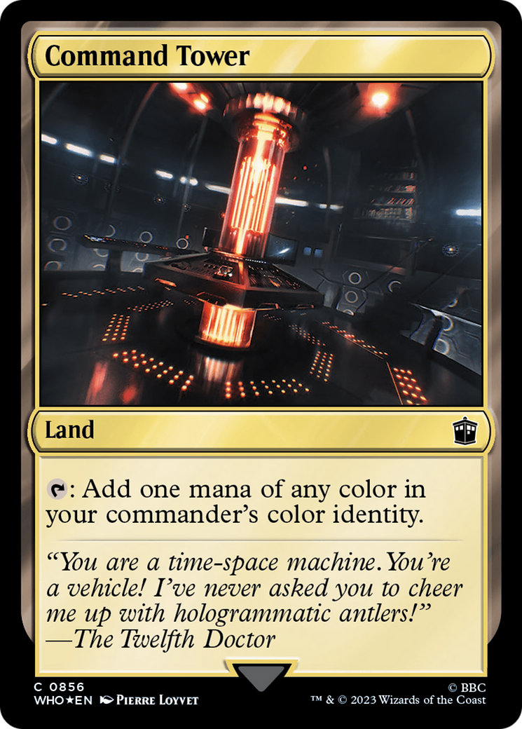Command Tower (0856) (Surge Foil) [Doctor Who] | Good Games Morley