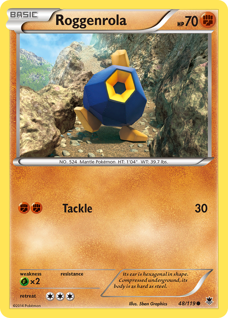 Roggenrola (48/119) [XY: Phantom Forces] | Good Games Morley