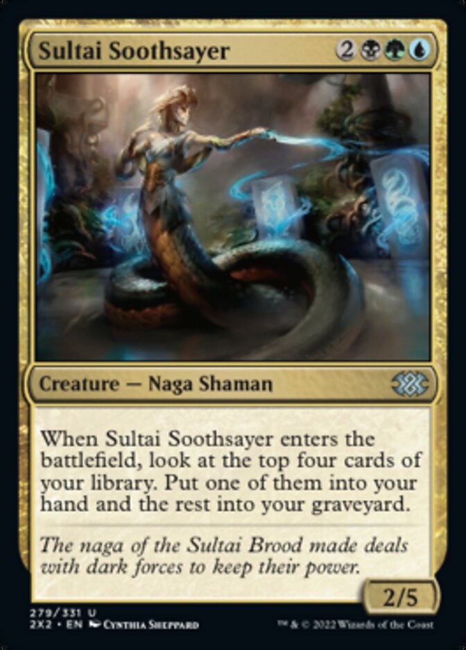 Sultai Soothsayer [Double Masters 2022] | Good Games Morley