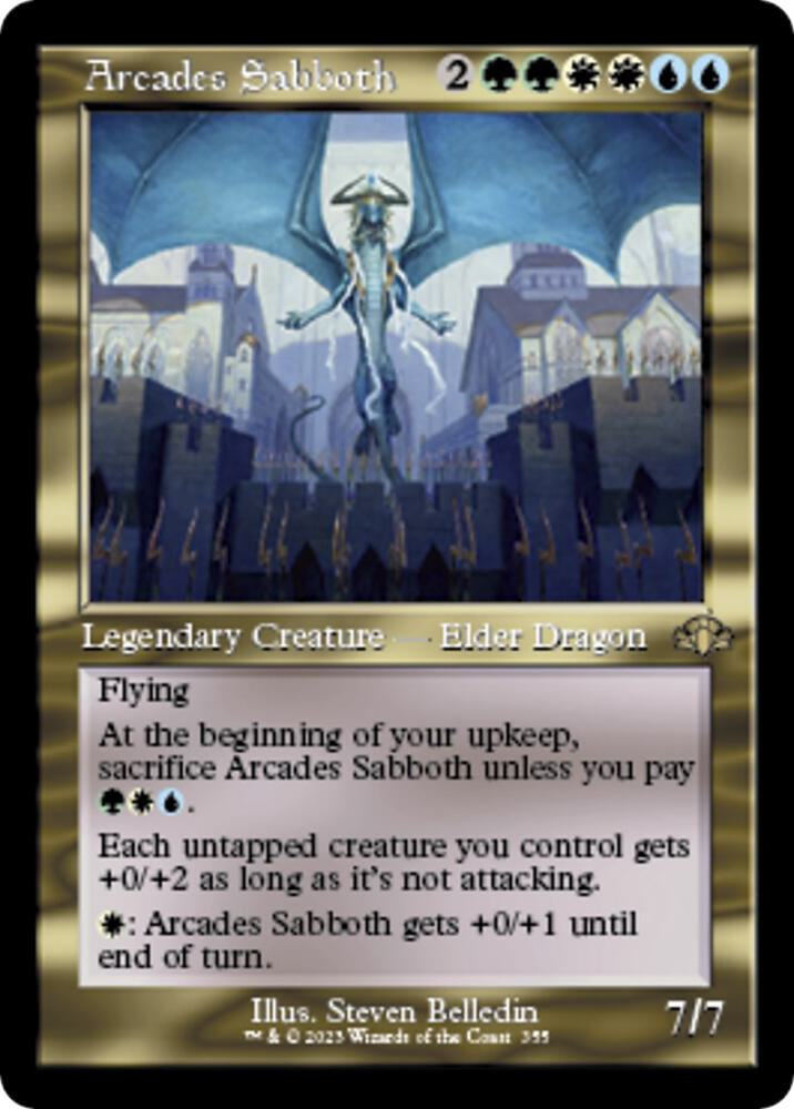 Arcades Sabboth 355/261 (Dominaria Remastered)  - Retro | Good Games Morley