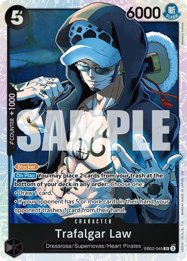 Trafalgar Law EB02-045 (Extra Booster: Anime 25th Collection)  - Foil | Good Games Morley