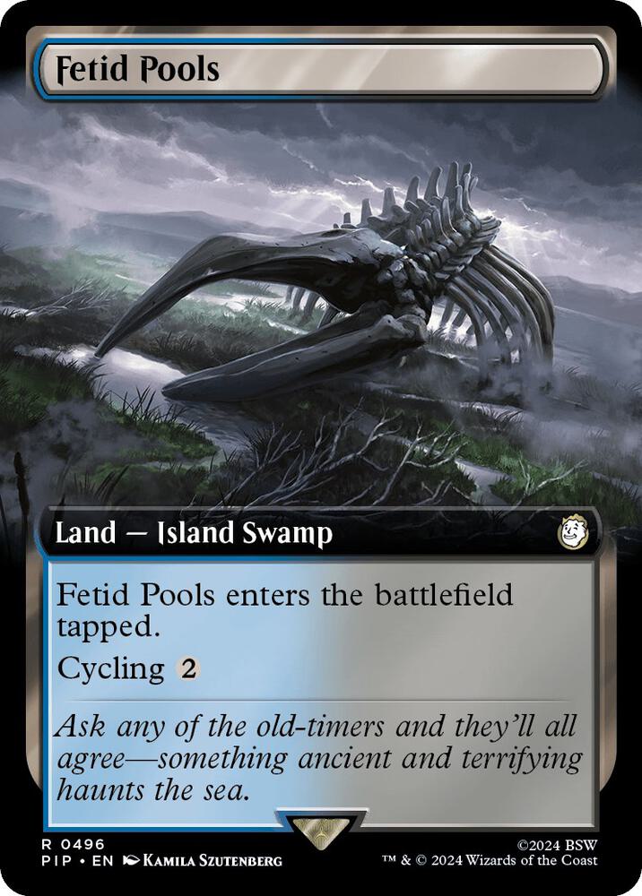 Fetid Pools 496/326 (Universes Beyond: Fallout)  - Extended Art Foil | Good Games Morley