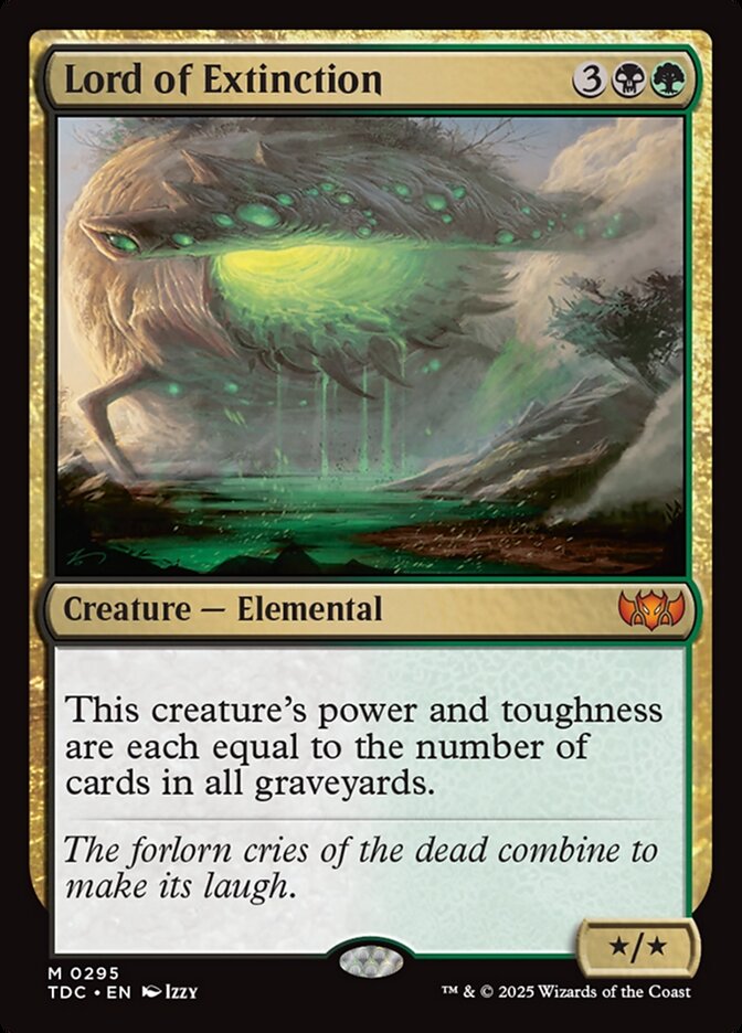 Lord of Extinction 295 (Commander: Tarkir: Dragonstorm)  | Good Games Morley