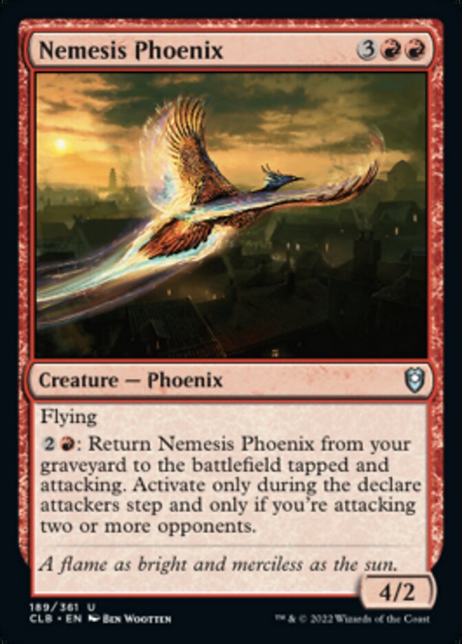 Nemesis Phoenix [Commander Legends: Battle for Baldur's Gate] | Good Games Morley