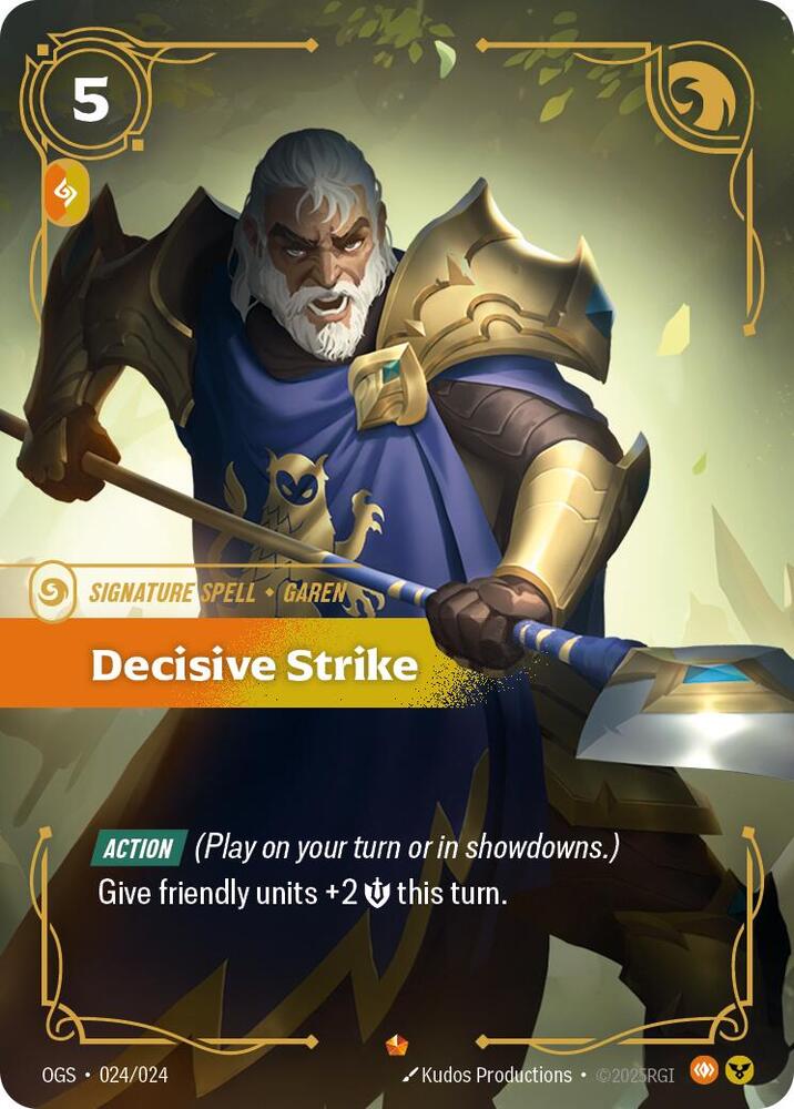 Decisive Strike 24/24 (Origins: Proving Grounds)  | Good Games Morley