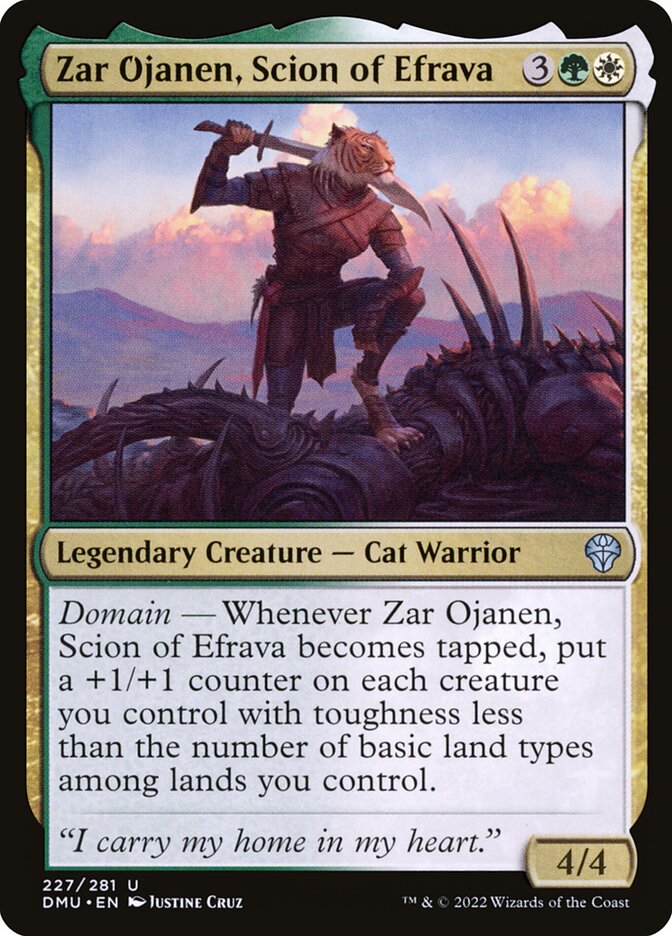 Zar Ojanen, Scion of Efrava 227/281 (Dominaria United)  | Good Games Morley