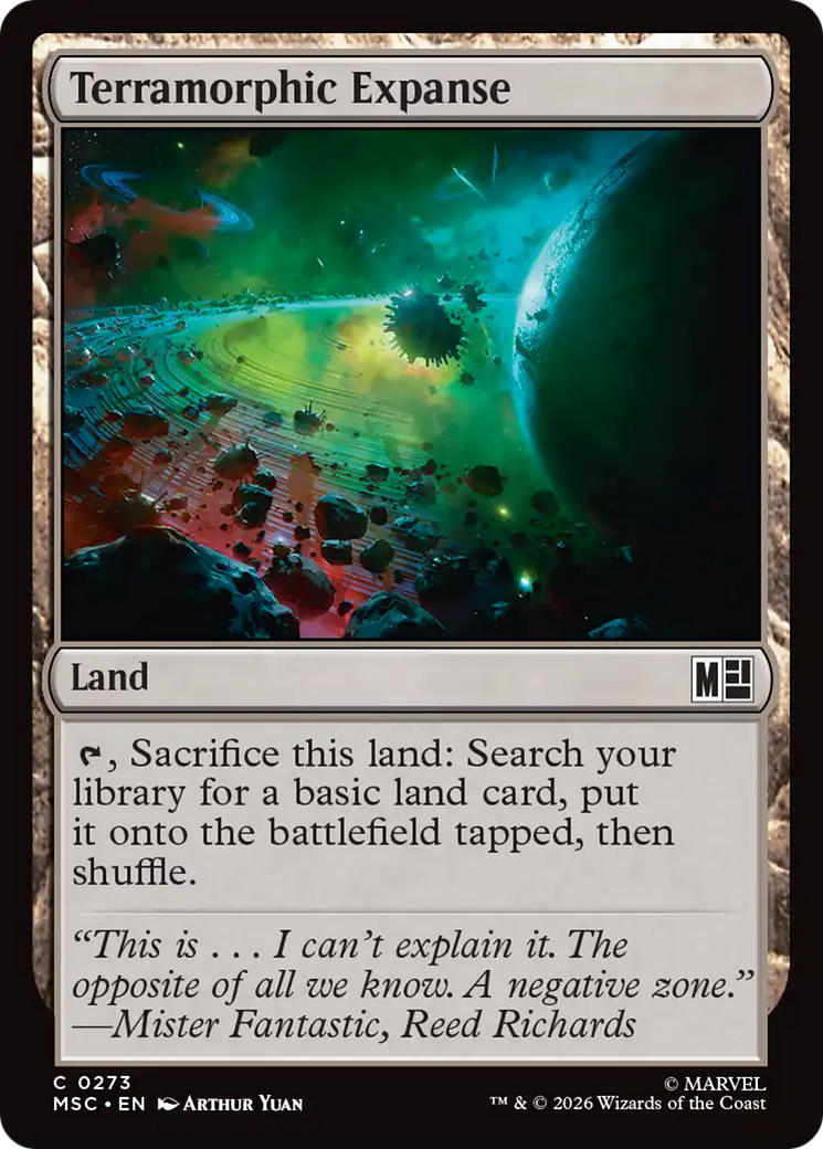 Terramorphic Expanse (0273) [Marvel Super Heroes Commander] | Good Games Morley