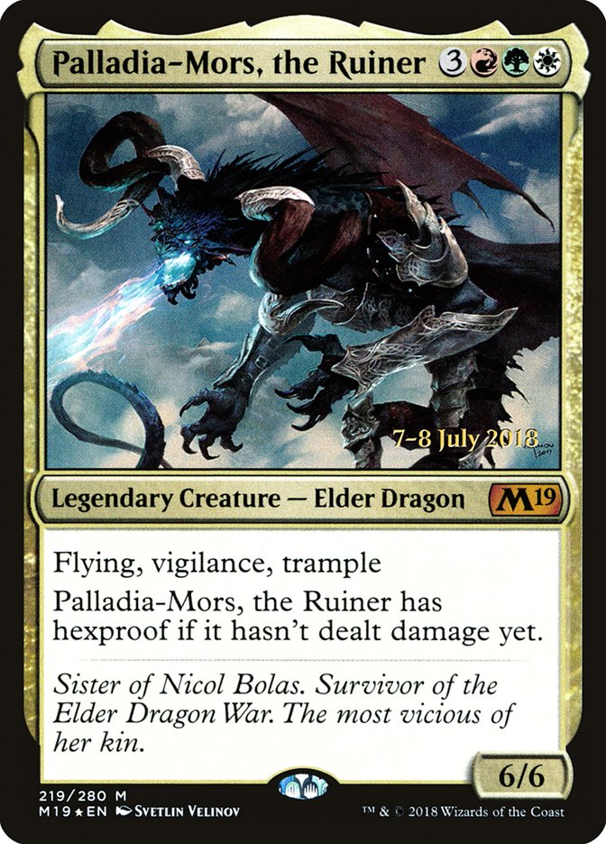 Palladia-Mors, the Ruiner [Core Set 2019 Prerelease Promos] | Good Games Morley