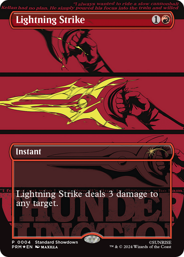 Lightning Strike [Standard Showdown Promos] | Good Games Morley