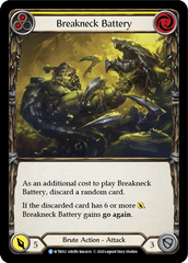 Breakneck Battery (Yellow) [U-WTR012] (Welcome to Rathe Unlimited)  Unlimited Rainbow Foil | Good Games Morley