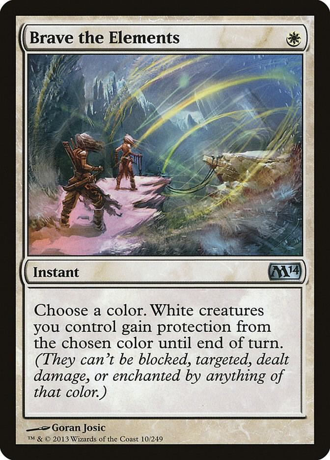Brave the Elements 10/249 (Magic 2014 (M14))  | Good Games Morley