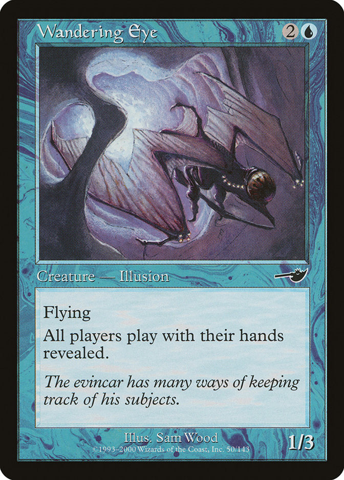 Wandering Eye 50/143 (Nemesis)  - Foil | Good Games Morley