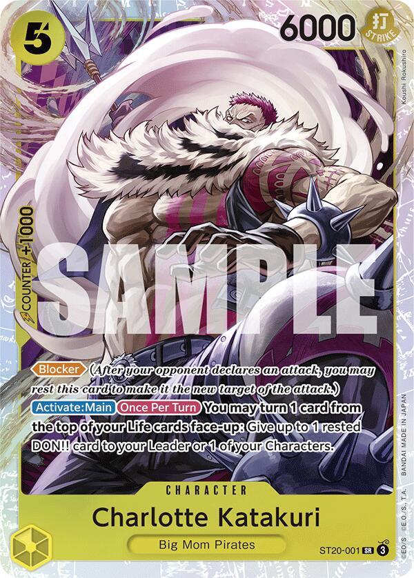 Charlotte Katakuri ST20-001 (Starter Deck 20: YELLOW Charlotte Katakuri)  - Foil | Good Games Morley