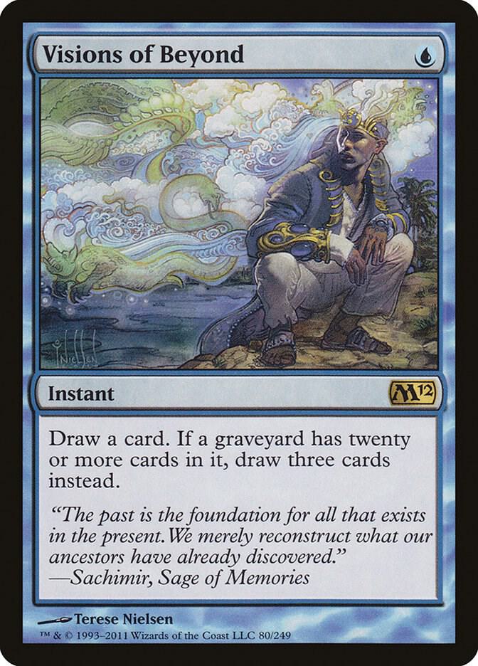 Visions of Beyond 80/249 (Magic 2012 (M12))  | Good Games Morley