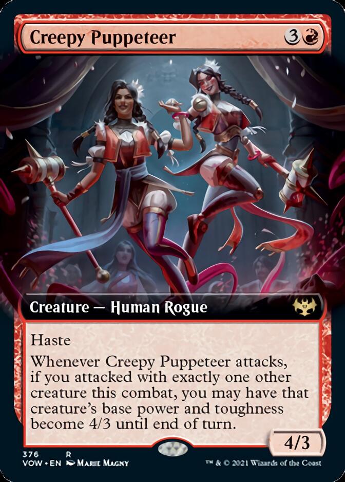 Creepy Puppeteer (Extended Art) [Innistrad: Crimson Vow] | Good Games Morley