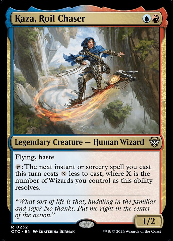 Kaza, Roil Chaser 232/342 (Commander: Outlaws of Thunder Junction)  | Good Games Morley